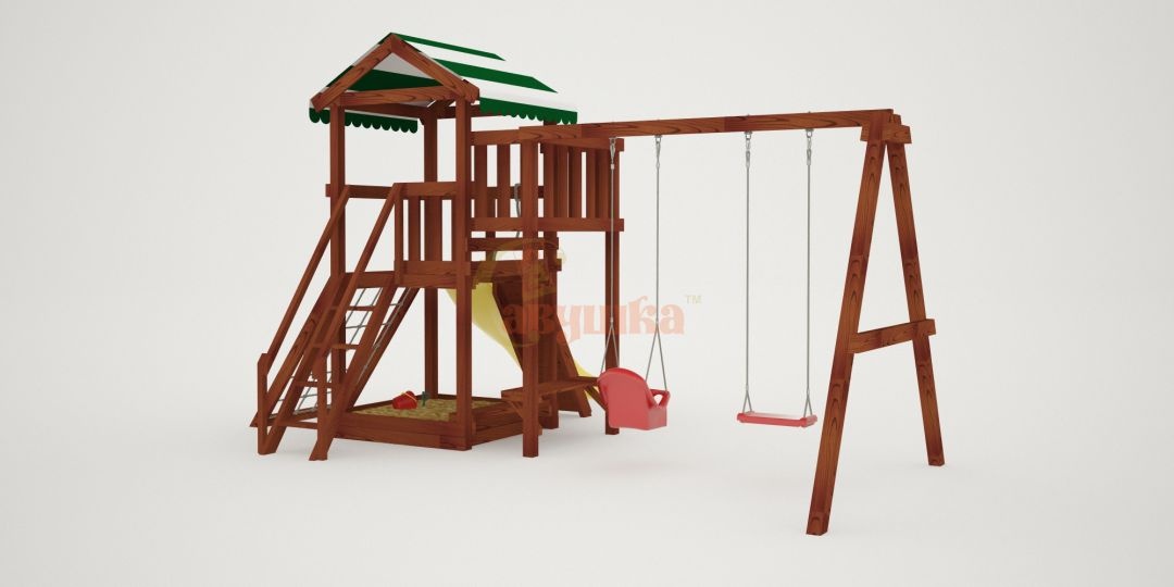 Детская площадка Савушка Мастер 2 - Махагон